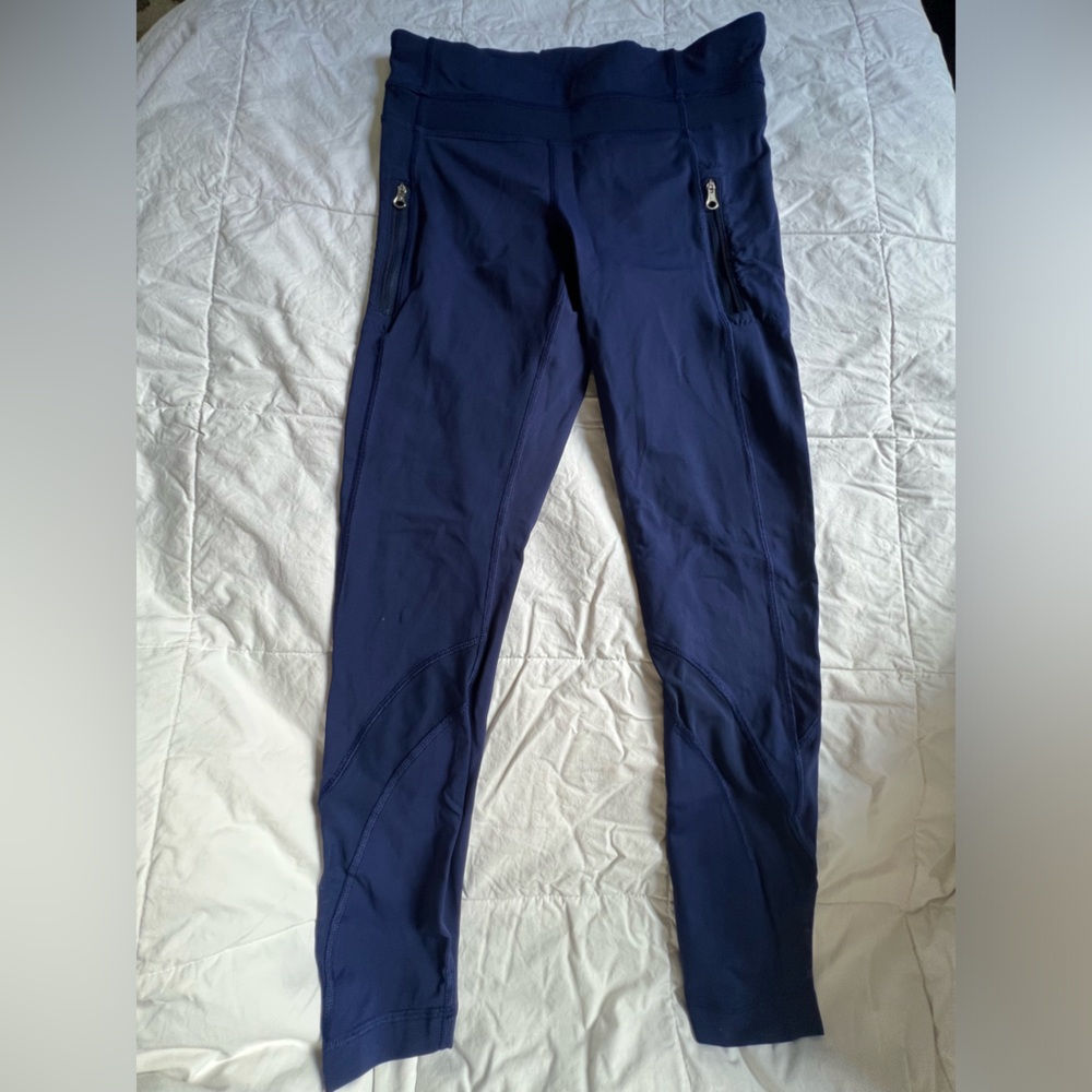 lululemon athletica Blue Leggings